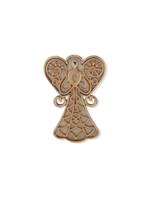 Broches Anne Klein Angel Mother of Pearl Pin in Gift Box   | HAC-2513787